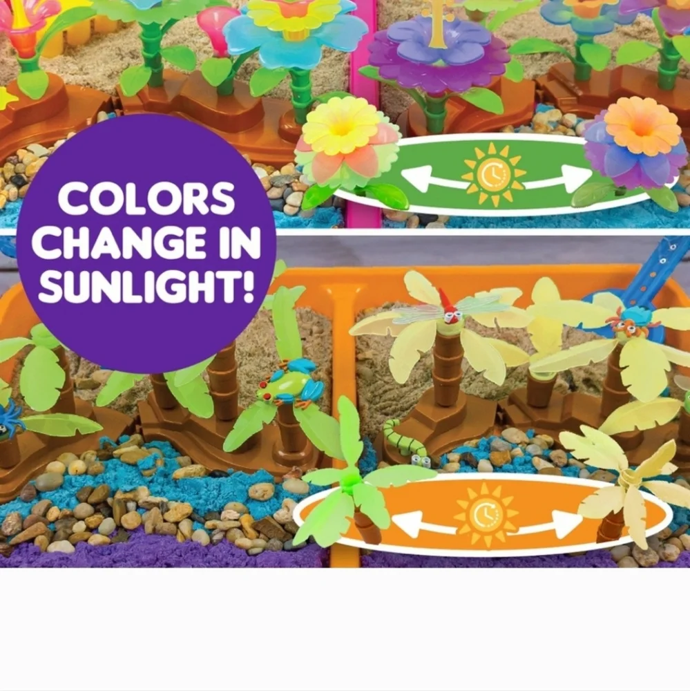 Made By Me - Color Changing Sensory Bins (Flowers)